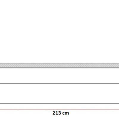 Čalúnená posteľ s úložným priestorom Sivio čierna eko koža 120 + TOPPER ZDARMA