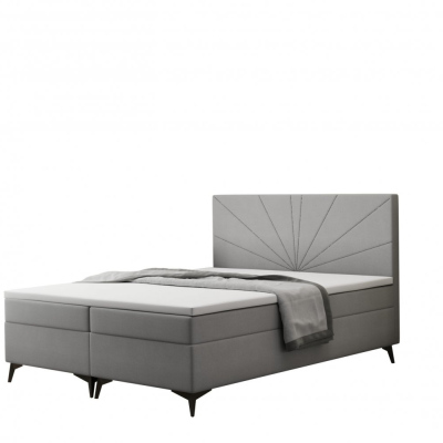 Manželská posteľ FILOMENA 180x200 - sivá