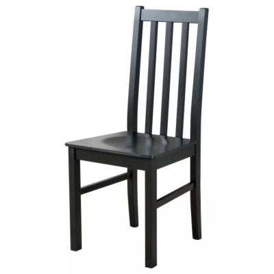 Jedálenska stolička NIKITA 10D - čierna