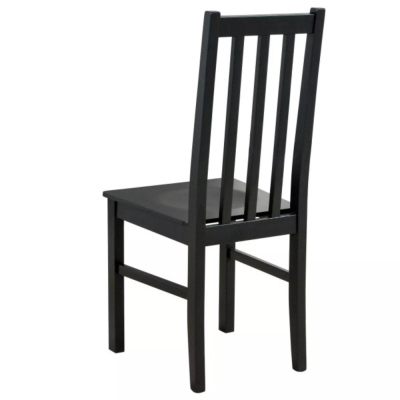 Jedálenska stolička NIKITA 10D - čierna