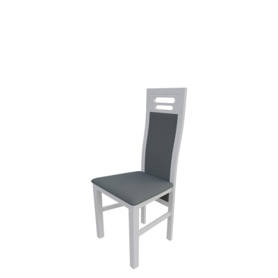 Stolička do jedálne MOVILE 40 - biela / šedá 1