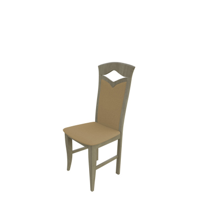 Jedálenská stolička MOVILE 30 - dub sonoma / béžová