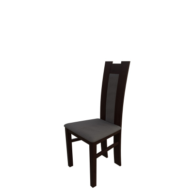 Jedálenská stolička MOVILE 18 - orech / tmavá hnedá 2