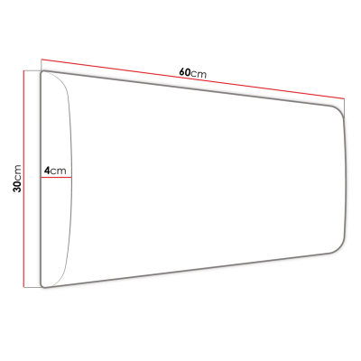 Čalúnená jednolôžková posteľ 90x200 NECHLIN 2 - mentolová + panely 60x30 cm ZDARMA