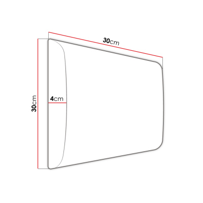 Čalúnená jednolôžková posteľ 90x200 NECHLIN 2 - zelená + panely 30x30 cm ZDARMA