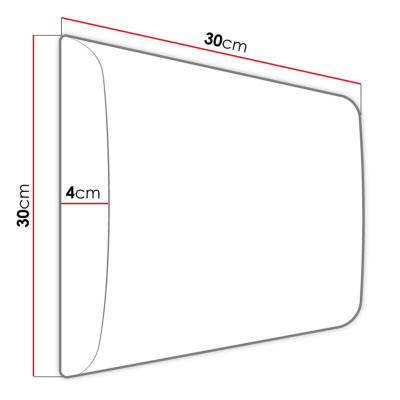 Čalúnená jednolôžková posteľ 90x200 NECHLIN 2 - ružová + panely 30x30 cm ZDARMA