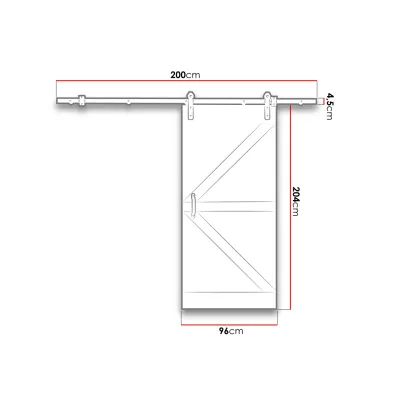 Posuvné interiérové dvere NERE - 90 cm, masívna borovica