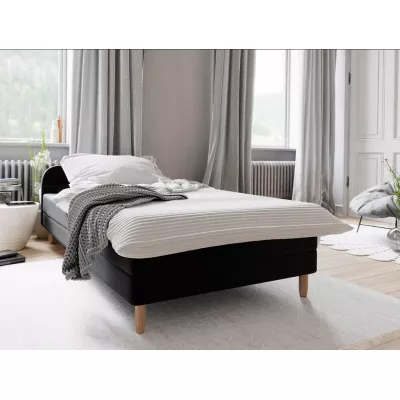 Jednolôžková posteľ HENRYK COMFORT 2 - 80x200, antracitová