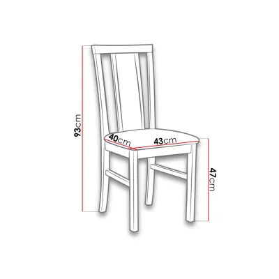Stolička ku kuchynskému stolu FRATONIA 400 - dub sonoma / béžová