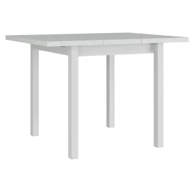 Rozkladací stôl do kuchyne 80x80 cm ARGYLE 7 - biely