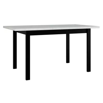 Rozkladací kuchynský stôl 120x80 cm ELISEK 1 - dub grandson / čierny