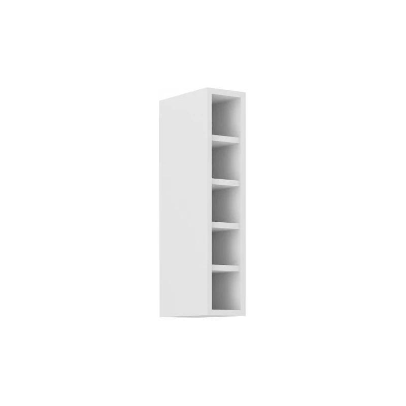 Horná otvorená skrinka EDISA - šírka 15 cm, biela