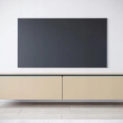 TV stolík CERIEE 180 - dub congo / čierny grafit