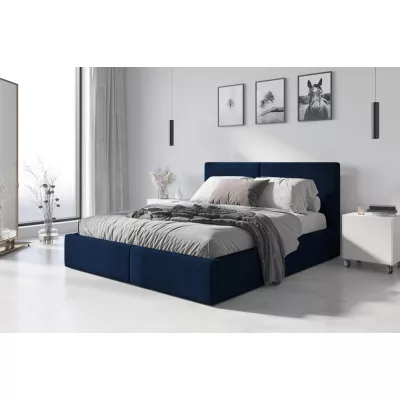 Manželská posteľ 140x200 JOSKA - modrá