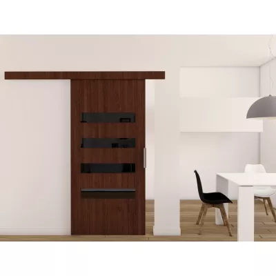 Posuvné interiérové dvere BARRET 6 - 96 cm, wenge