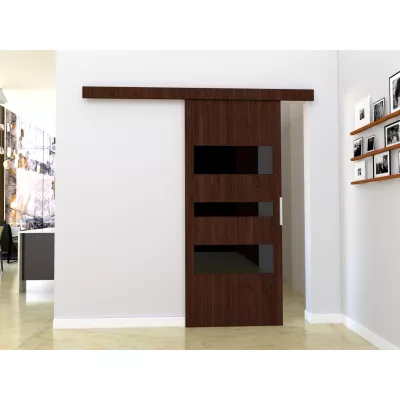 Interiérové dvere na stenu BARRET 3 - 86 cm, wenge