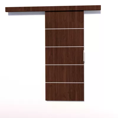 Posuvné interiérové dvere BARRET 2 - 86 cm, wenge