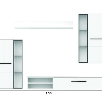 Obývacia stena CAMDEN - biela