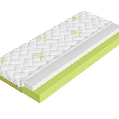 Penový matrac s aloe vera 70x150 SATALA - výška 13 cm