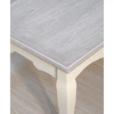 Jedálenský stôl 160 ROSITA - krémový / svetlo hnedý