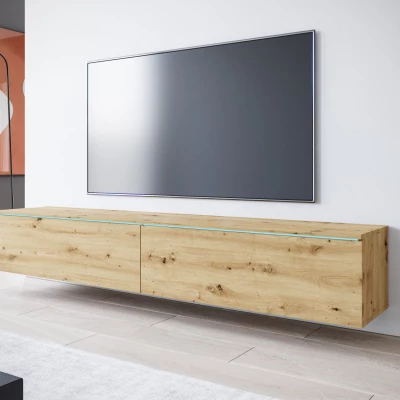 TV stolík CERIEE 180 - dub artisan