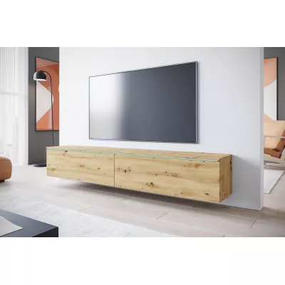 TV stolík CERIEE 180 - dub artisan